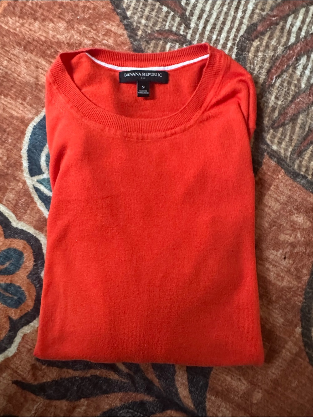 Banana Republic Women’s Red Crewneck Sweater